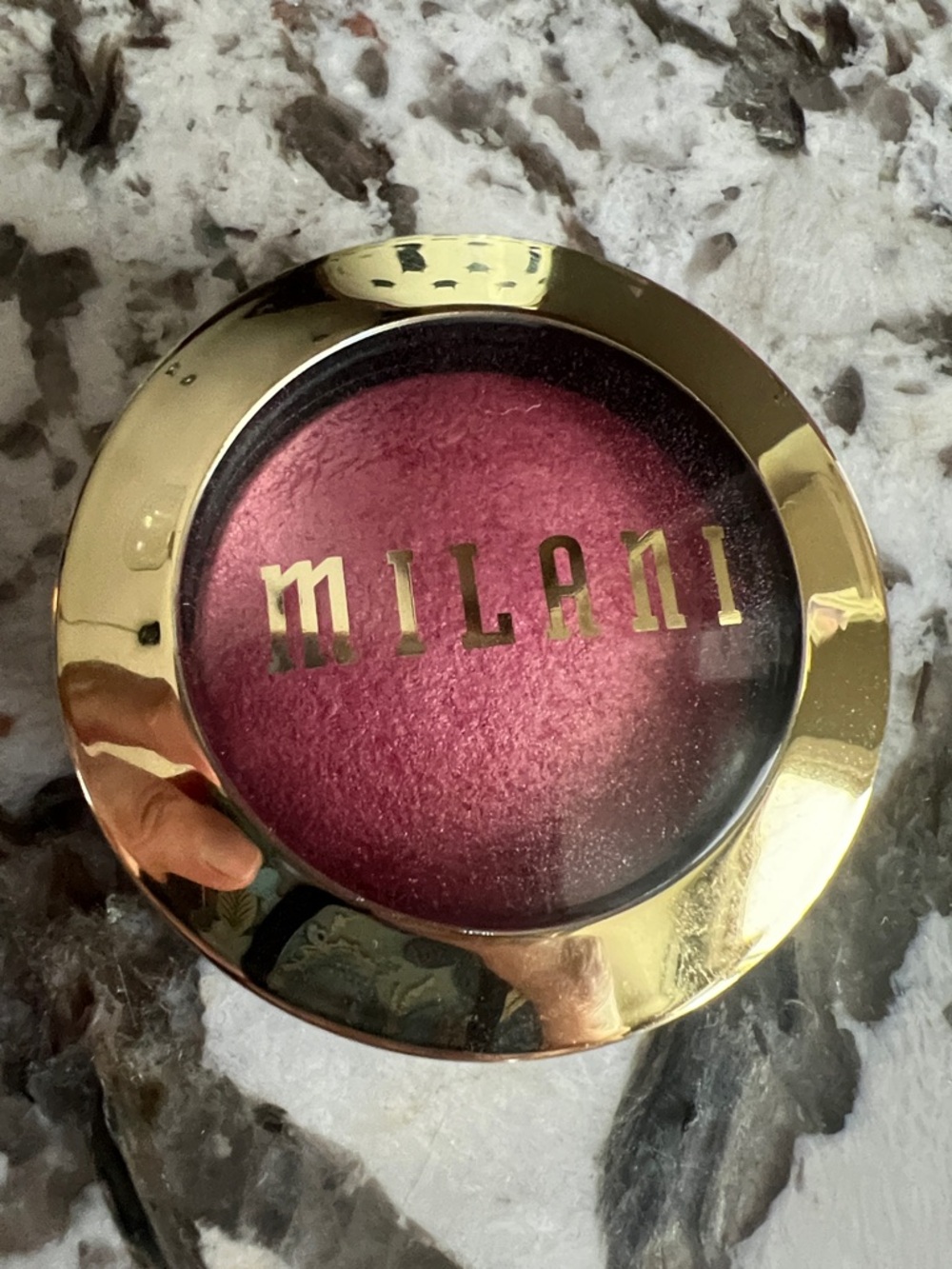 Milani blush in 01 Dolce Pink